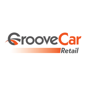 GrooveCar Retail logo in gray and orange with italic “Retail” text